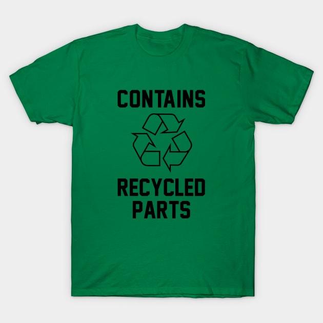 Contains Recycled Parts | Transplant Survivor T-Shirt by jpmariano